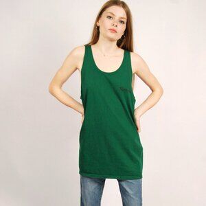 90s Russell Athletic Tank (XL) vintage green mens workout gym sporty